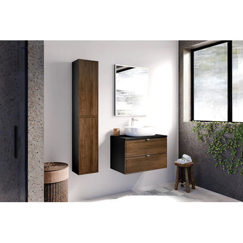 Ensemble De Meubles Sous Vasque - 80 Cm - Avec Plan - Mörk