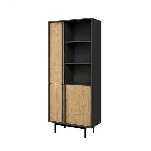 Bibliothèque Haute - L.83 X H.195 X P.43 - Adsy - Bois