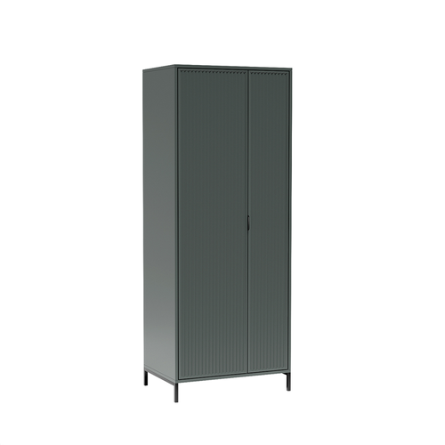 Armoire - L.80 X H.196 X P.54 Cm - Stone Green - Denia