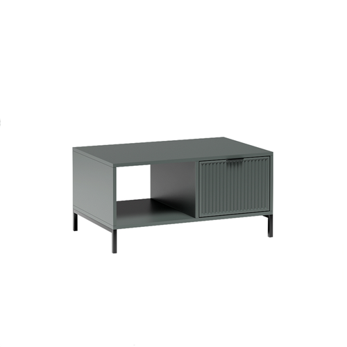 Table Basse - L.90 X H.45 X P.58 Cm - Stone Green - Denia