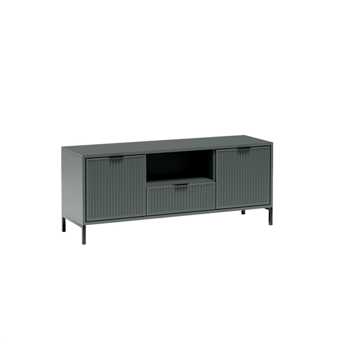 Meuble TV - L.135 X H.56 X P.40 Cm - Stone Green - Denia