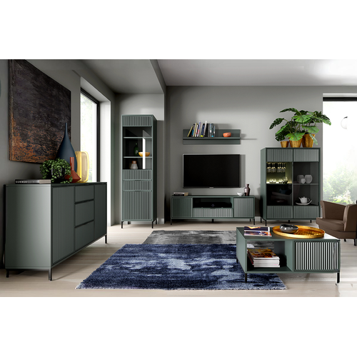 Buffet - L.165 X H.86 X P.40 Cm - Stone Green - Denia