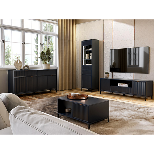 Console / Coiffeuse - L.110 X H.78 X P.40 Cm - Indigo - Denia