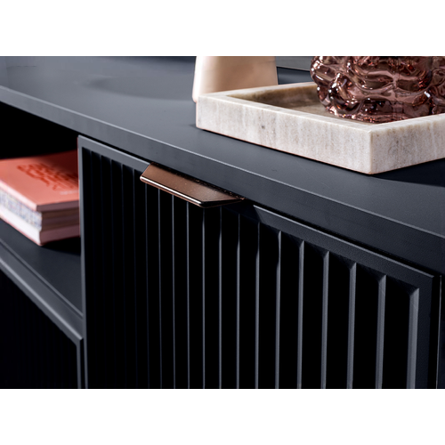 Meuble TV - L.135 X H.56 X P.40 Cm - Indigo - Denia