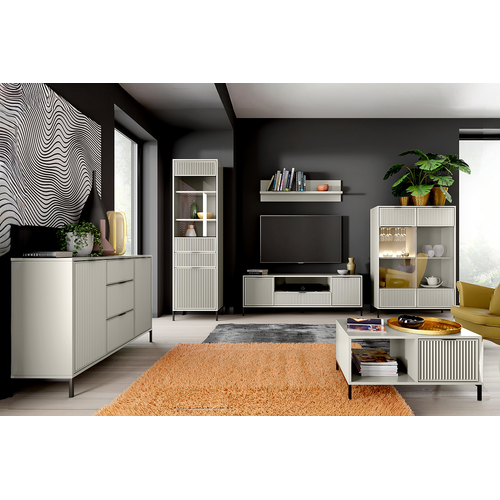 Table Basse - L.90 X H.45 X P.58 Cm - Cashmere - Denia