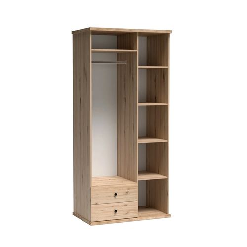 Armoire Avec Miroir - L.100 X H.213 X P.60 Cm - Kavi