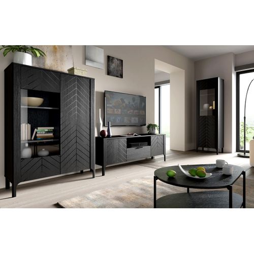 Table Basse - L.90 X H.45 X P.65 Cm - Amari - Noir