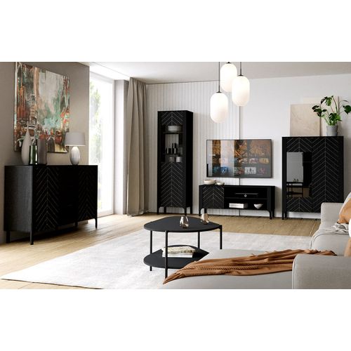 Table Basse - L.90 X H.45 X P.65 Cm - Amari - Noir