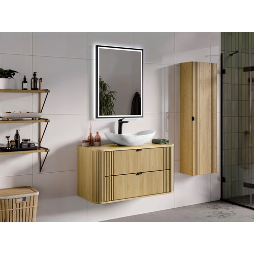 Plan Vasque - H.2 X L.100 X P.45 - Olive - Chêne