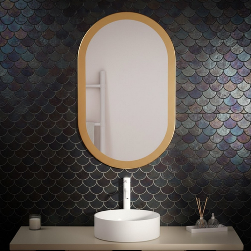 Vasque à Poser Ronde – 36 Cm – Blanc Brillant – Lyra