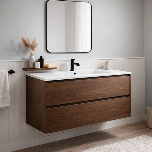 Vasque à Encastrer Rectangulaire - 100 X 46 Cm - Blanc Brillant - Mira