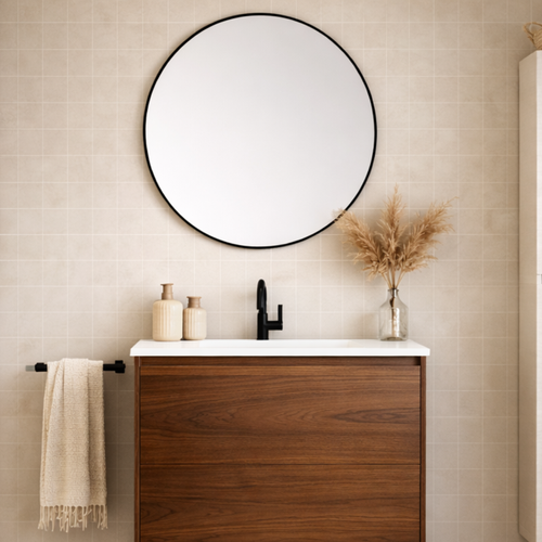 Vasque à Encastrer Rectangulaire - 60 X 46 Cm - Blanc Brillant - Mira