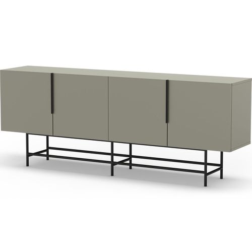 Buffet 4 Portes Vert 200 Cm - Clea