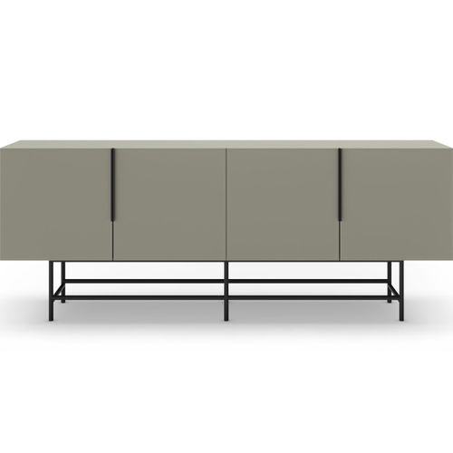 Buffet 4 Portes Vert 200 Cm - Clea