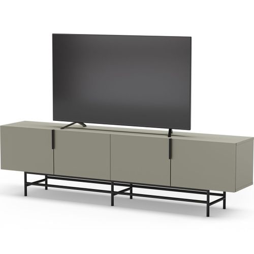 Meuble TV4 Portes Vert 200 Cm - Clea