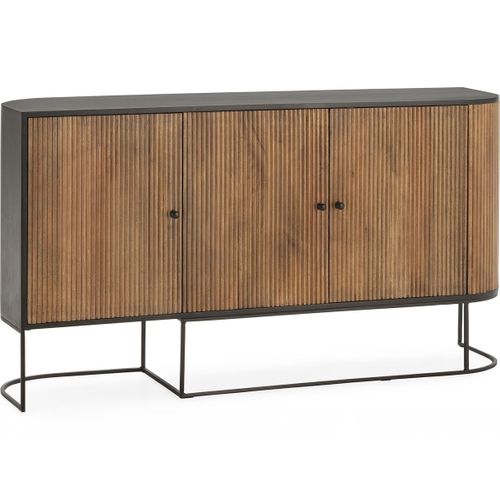 Buffet 3 Portes En Bois De Manguier 165 Cm - Cyrus
