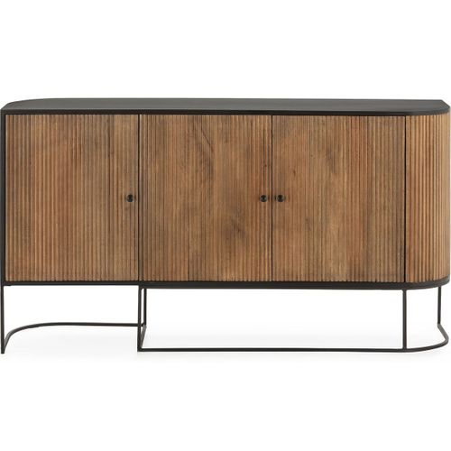 Buffet 3 Portes En Bois De Manguier 165 Cm - Cyrus