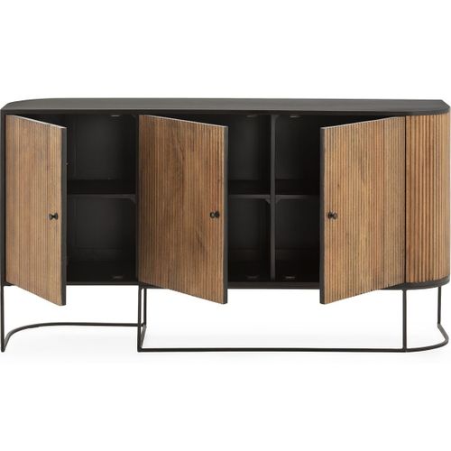 Buffet 3 Portes En Bois De Manguier 165 Cm - Cyrus