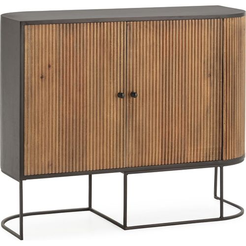 Buffet 2 Portes En Bois De Manguier 110 Cm - Cyrus