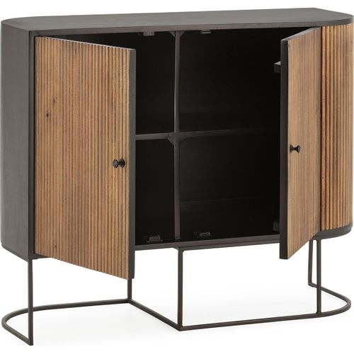 Buffet 2 Portes En Bois De Manguier 110 Cm - Cyrus