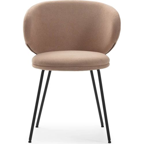 Lot De 2 Chaises En Tissu Rose Pâle - Cocoon