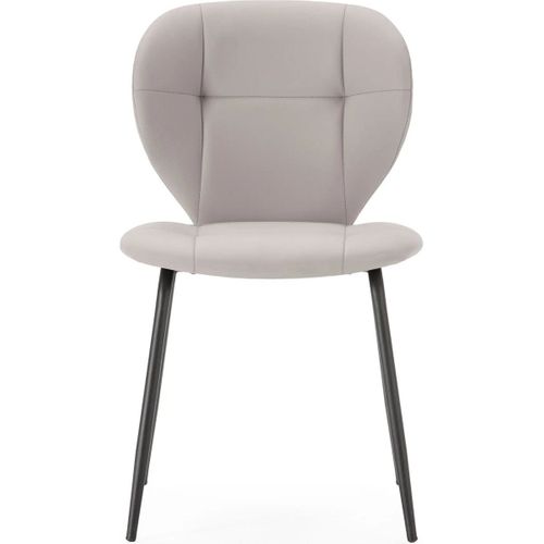 Lot De 2 Chaises En Tissu Beige - Svea