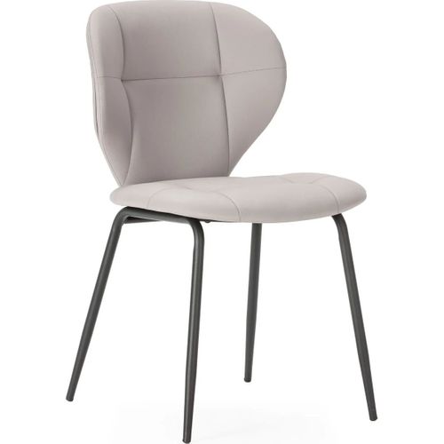 Lot De 2 Chaises En Tissu Beige - Svea