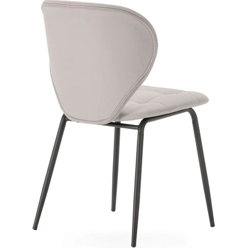 Lot De 2 Chaises En Tissu Beige - Svea