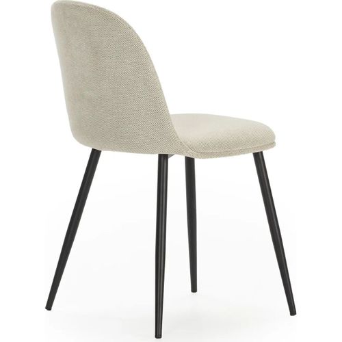 Lot De 4 Chaises En Tissu Beige - Haven