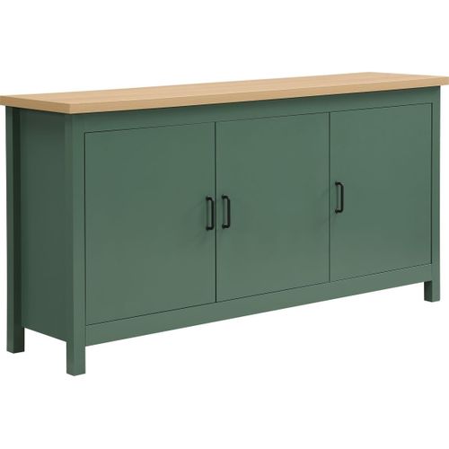 Buffet 3 Portes Vert 160 Cm - Sana