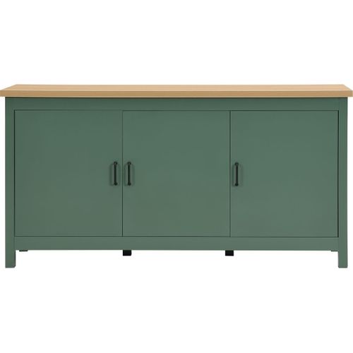 Buffet 3 Portes Vert 160 Cm - Sana