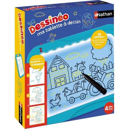 Dessineo - Ma Tablette à Dessin - Jeu Créatif - Des 4 Ans