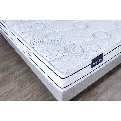 Lavande Ensemble 180 X 200 - Matelas + 2 Sommiers Clair - Ep 21 Cm - Latex Naturel