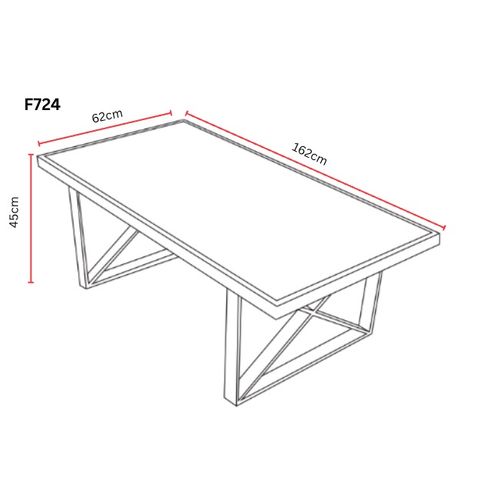 Table Basse Levanto – Gold et Marbre Blanc – 120x60x45 Cm