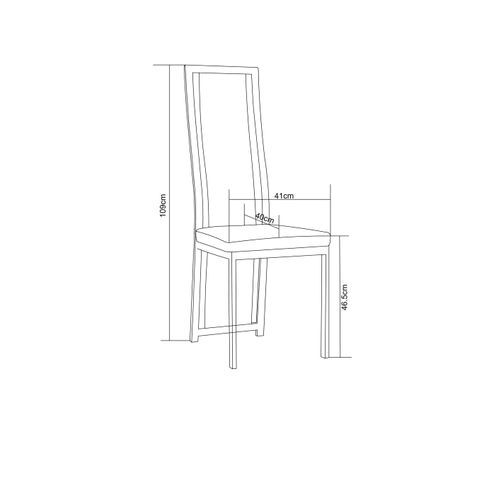 Lot De 6 Chaises Dana Simili Cuir Croco Blanc Contour Chromé