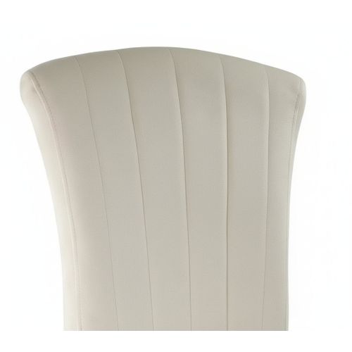 Lot De 6 Chaises Baroque Louis Gold Velours Beige