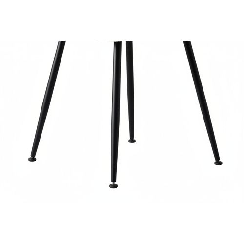 Lot De 2 Chaises Chic Kanvas En Velours Pieds Métal Noir