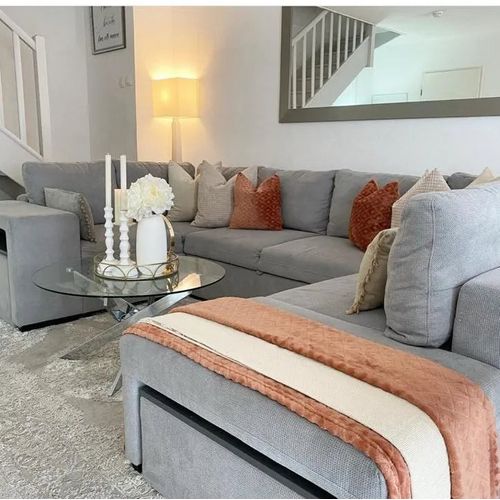 Table Basse Ronde Jessy Pieds Chrome Et Plateau En Verre Transparent 80 Cm