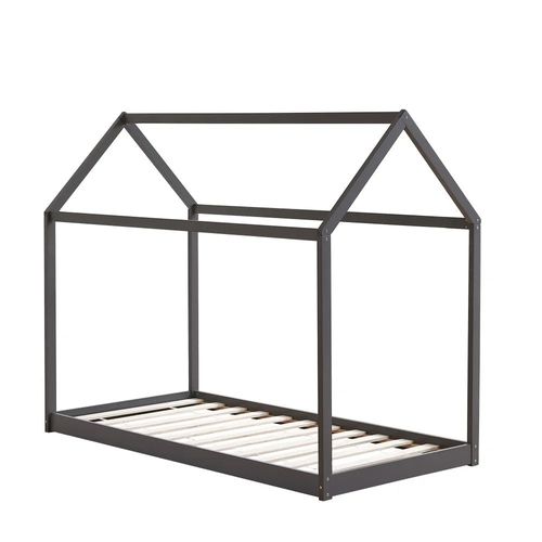 Lit Cabane Robinson En Bois – 190x90 Cm Avec Sommier Intégré