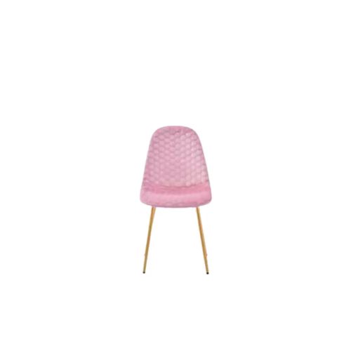 Lot De 4 Chaises Scandinaves Abeille Gold Velours