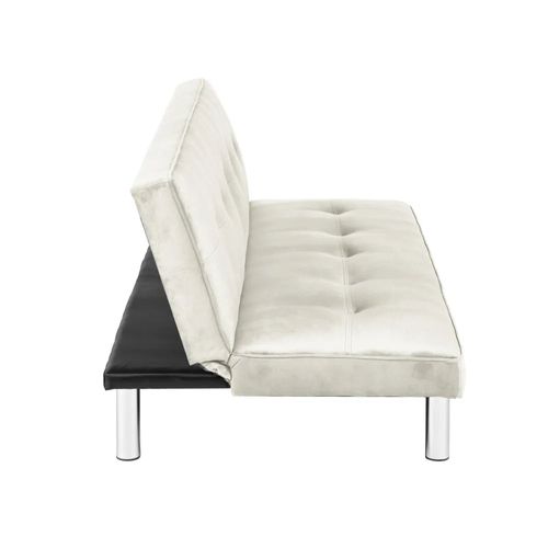 Banquette Convertible Clic Clac Chrome Ecru