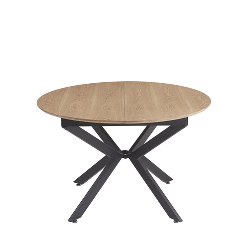 Table à Manger Extensible Liliputien – Chêne Naturel – 120 à 160 Cm