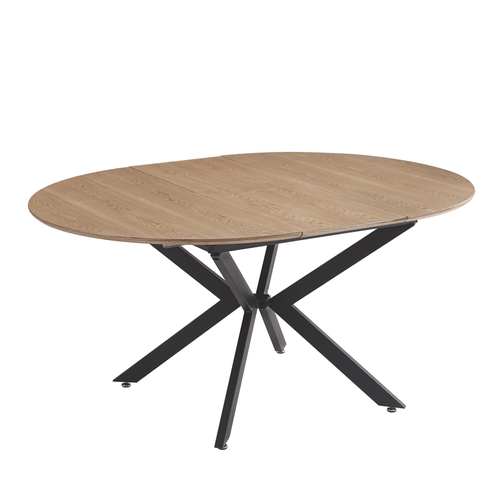 Table à Manger Extensible Liliputien – Chêne Naturel – 120 à 160 Cm