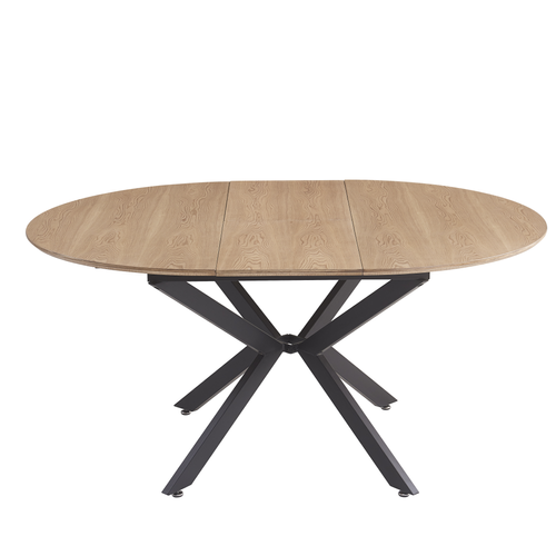 Table à Manger Extensible Liliputien – Chêne Naturel – 120 à 160 Cm