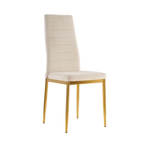 Lot De 6 Chaises Tolia Gold Velours