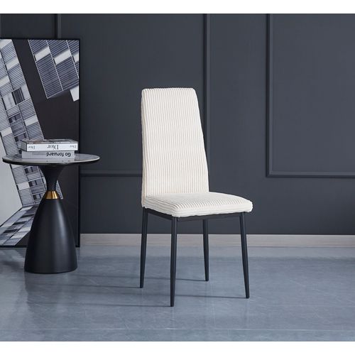 Lot De 4 Chaises Klarna Pieds Noir Cotele