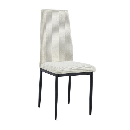 Lot De 4 Chaises Klarna Pieds Noir Cotele