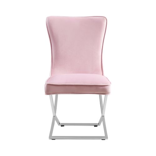 Lot De 2 Chaises Gabrielle Capitonnée Velours