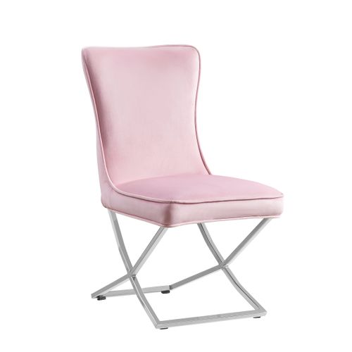 Lot De 2 Chaises Gabrielle Capitonnée Velours
