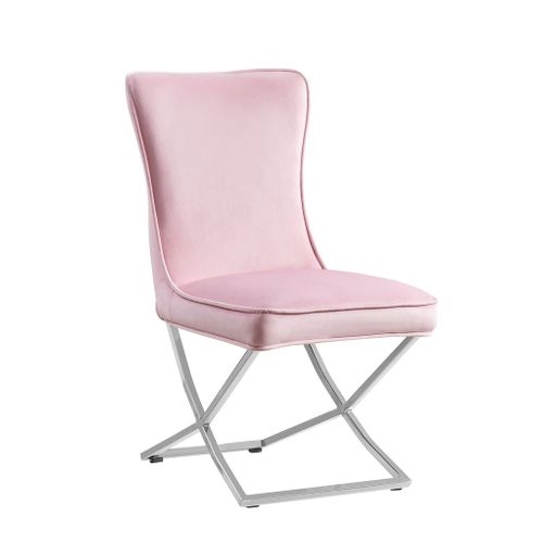 Lot De 2 Chaises Gabrielle Capitonnée Velours